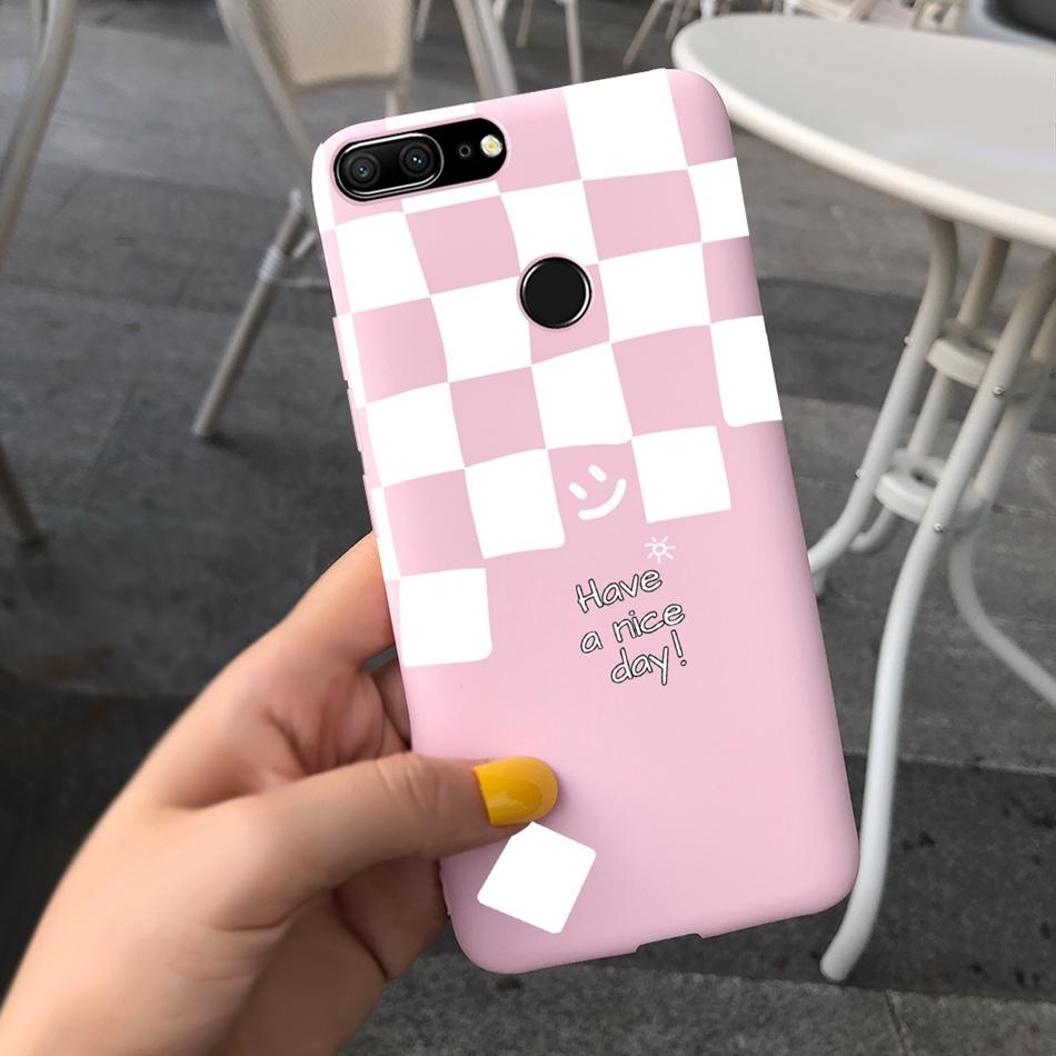 Cute Cartoon Phone Case For Honor 9 Lite LLD-L21 Candy Color Soft Silicone Back Cover For Honor 9 STF-L09 Funda Honor9 9Lite