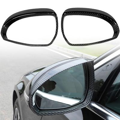 For Mercedes-Benz C Class W206 -2024 /E Class W214 2024+ Car Accessories Exterior Side Mirror Eyebrow Rain Shield Cover Trim