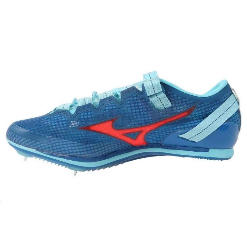 Mizuno Dämpfend, Abriebfest Niedrige Laufschuhe Unisex Blau Orange Sneaker U1GA230601