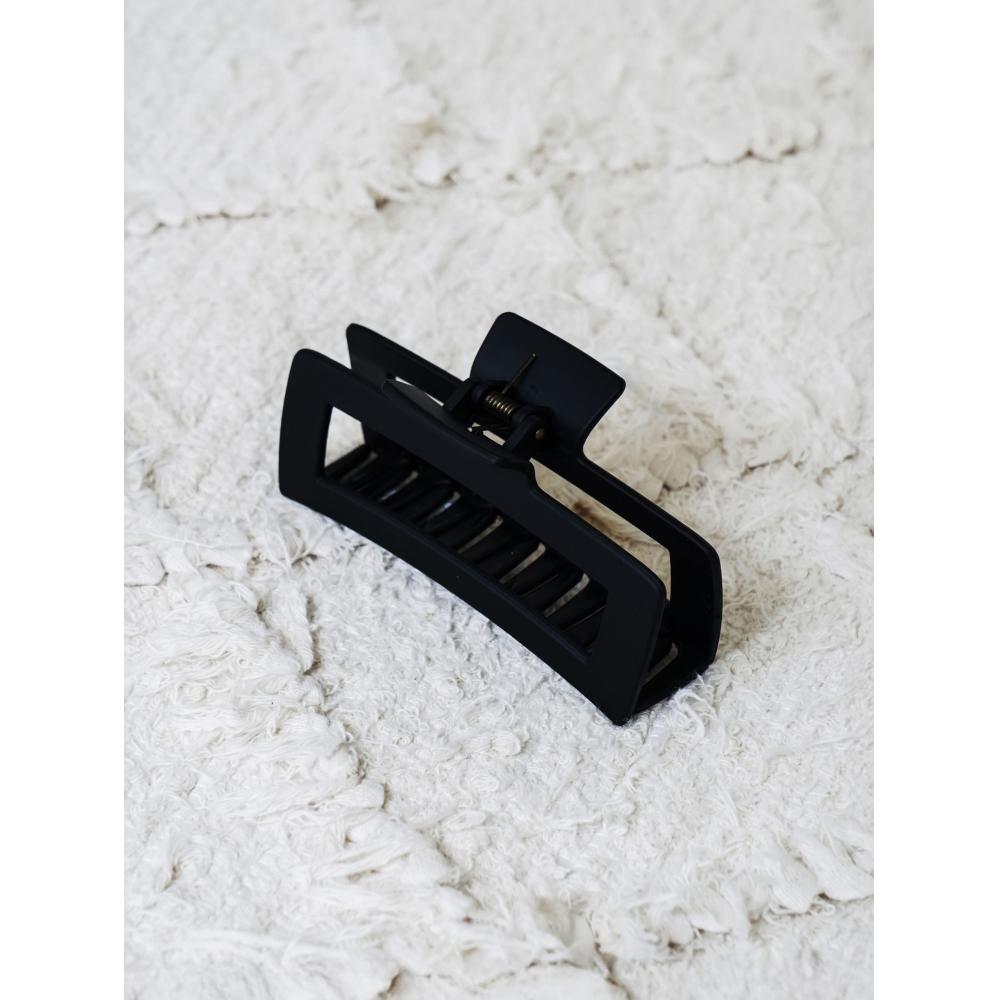 Daiso Square Large Clip Black