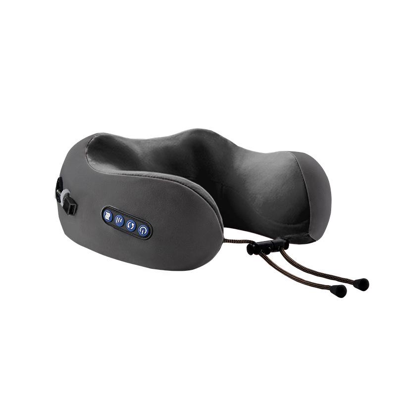 Portable Memory Foam U-Shaped Neck and Cervical Massager Pillow