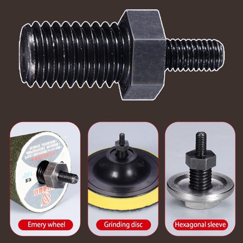 Angles Grinder Adapter Conversion Rod 5mm to 10mm High Performances Steel Replace Part Connector Connecting Tool