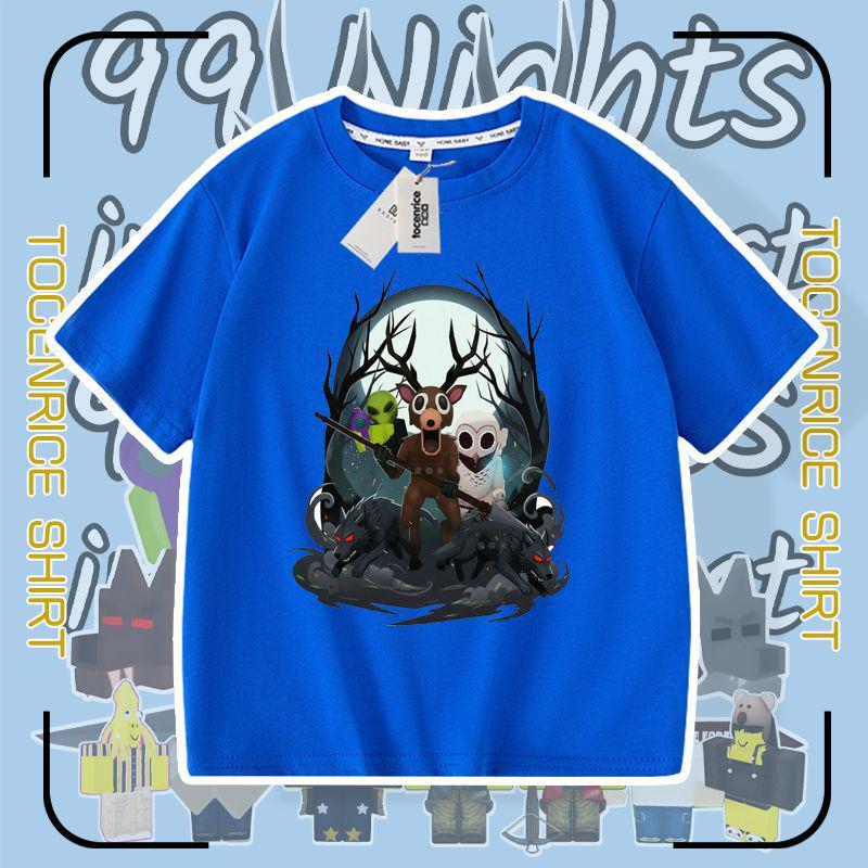 99 Nights in the Forest Short-sleeved T-shirt for Men, Women, and Children
