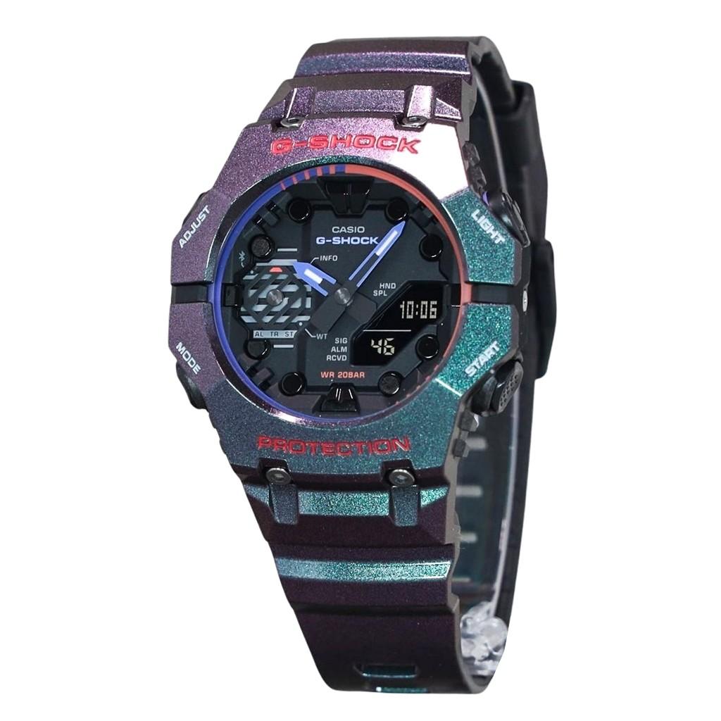 

Восстановленные Casio G-Shock Aim High Игровая серия Mobile Link Аналогово-цифровые Кварцевые GA-B001AH-6A 200M Мужские часы чёрный