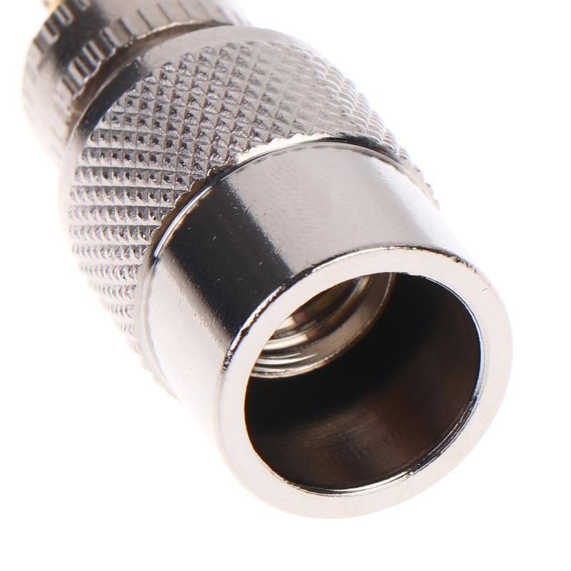 1Pc Pl259 Solder Connector Plug With Reducer For Rg8X/ Rg213 Coaxial Cable Nickel Plated Brass Gold Contacts High Reliability