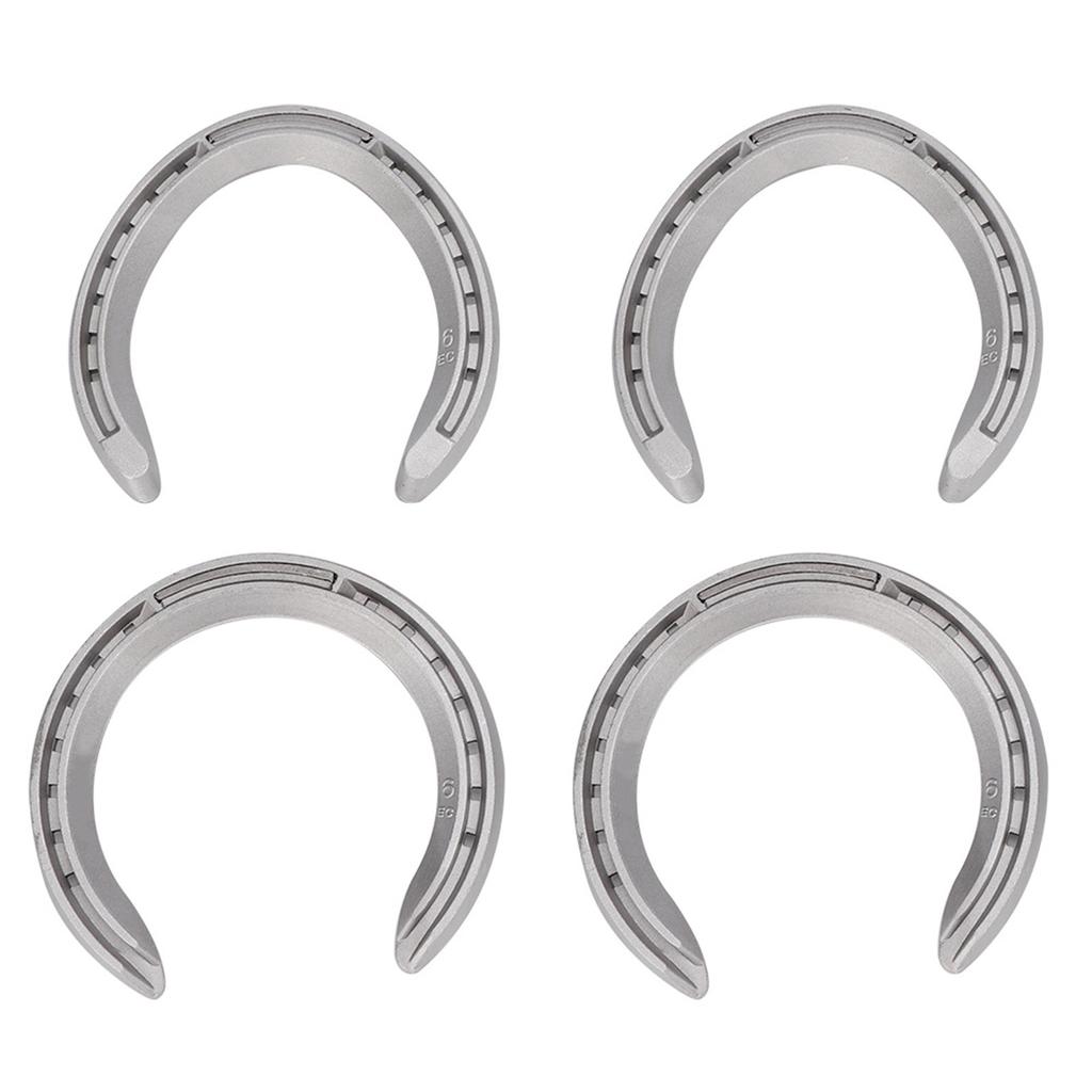 4Pcs Type 4 /Type 5 /Type 6 Aluminium Alloy Horseshoe Kit Horse Riding Tool Equipment Accessories For horseshoe palms