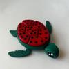 Press Turtles Fruit Keychain Hanging Decoration For Personalizing School Bag Accessories And Student Gifting Supply