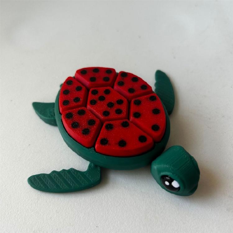 Press Turtles Fruit Keychain Hanging Decoration For Personalizing School Bag Accessories And Student Gifting Supply