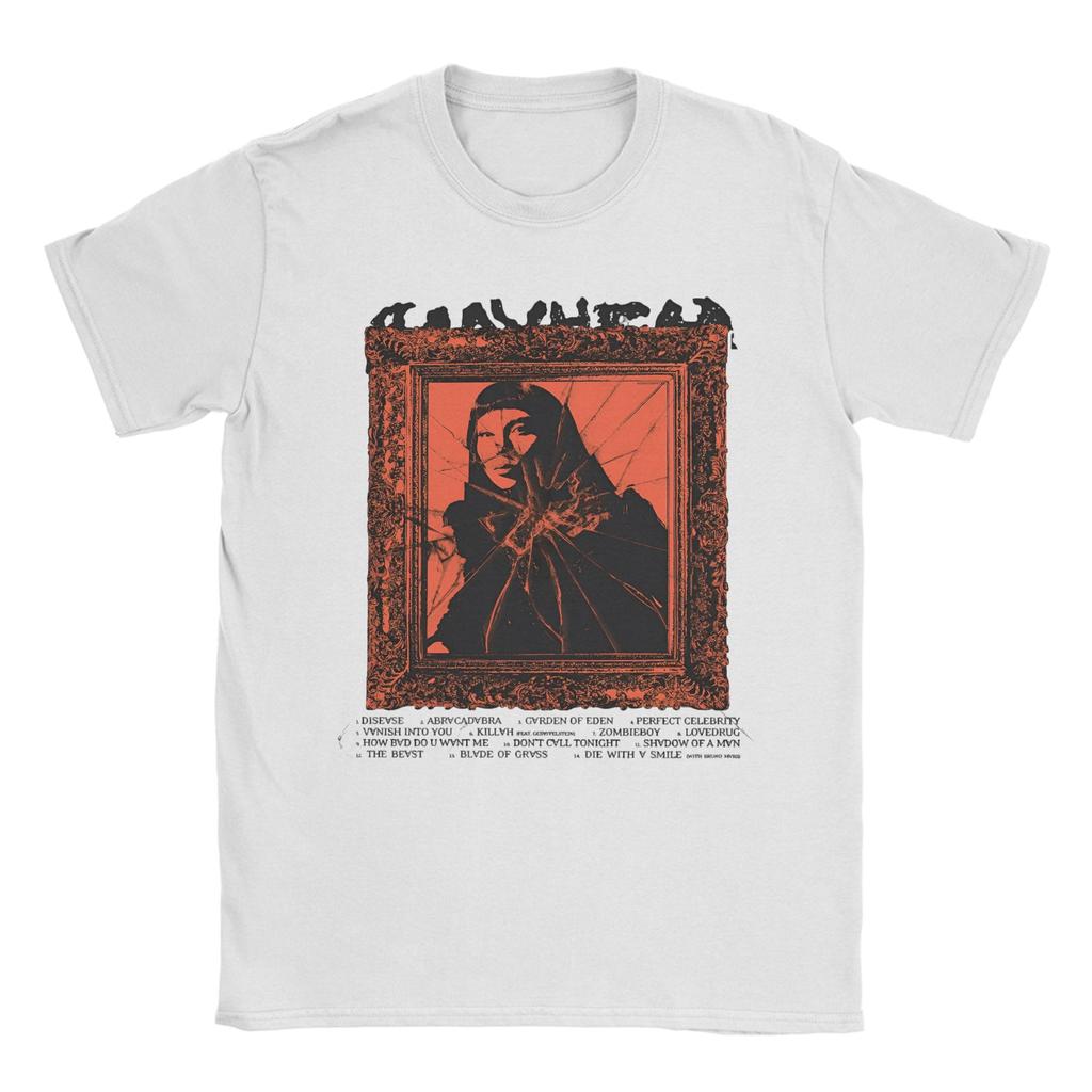 Lady Gaga The Mayhem Ball Tour 2025 T Shirt Summer T-Shirts Pure Cotton Novelty Tee Shirt For Man Short-Sleeved Casual Top Tees