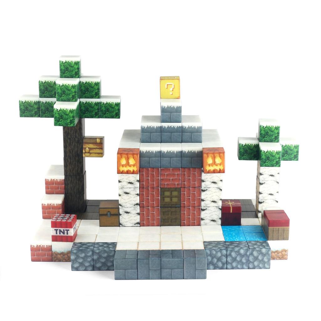 Pixel World Magnetic Building Block Assembly Toy Decompression Children'S Educational Toys 25Mm Size