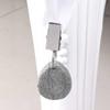 4PCS Tablecloth Weights Outdoor Table Cloth Weights Teardrop Shape Pendant Stones with Metal Clips Marble Table Cover Weights