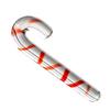 Red Clear Strips Cane Shape Crystal Glass Quantity Plug