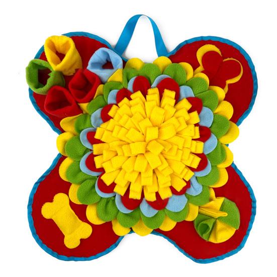 

Pad Мягкий устойчивый к разрыву коврик для нюханья собак со звуком Коврик для кормления домашних животных Диспенсер для лакомств