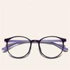 Klassische Computerbrille Vollrand Damen Herren Anti-Blaulicht Vintage Runde Brille Blockierende Brille Optische Brille Brille