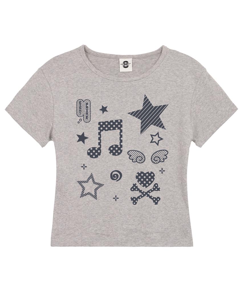 PRIMATE Song Women'S Short Sleeve T-Shirt With Rib 6 Colors