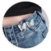 Pearls Butterfly Waist Fitness Buckles 3Pcs Adjustable Waist Reducers For Jeans And Trousers Women Wardrobes Essential