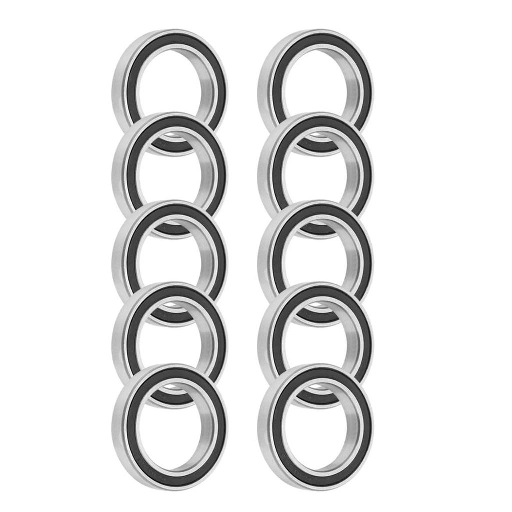 10pcs 68052RS Rubber Sealed Deep groove Ball Bearings 25mm*37mm*7mm