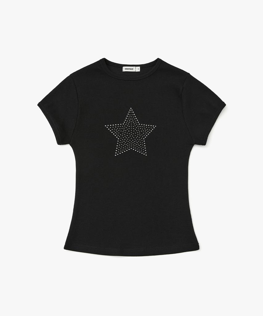 Lomaentinueo Twinkle One-Star Hotfix T-Shirt (Black)