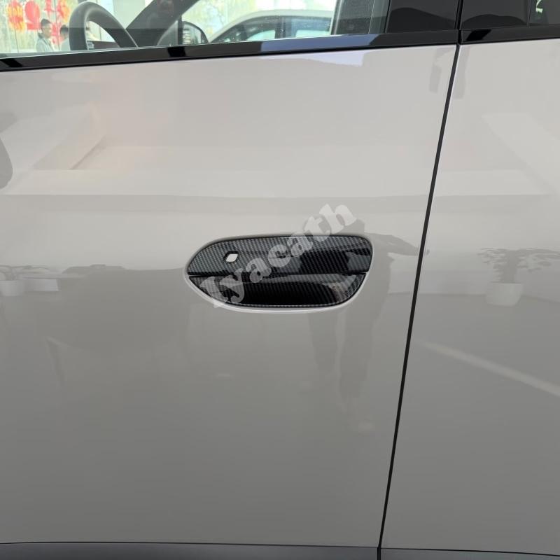 For BYD Sea lion 6 EV DM-i/sealion 06 2025 2026 Exterior Accessories ABS Carbonfiber Rearview Mirror door handle bowl cover