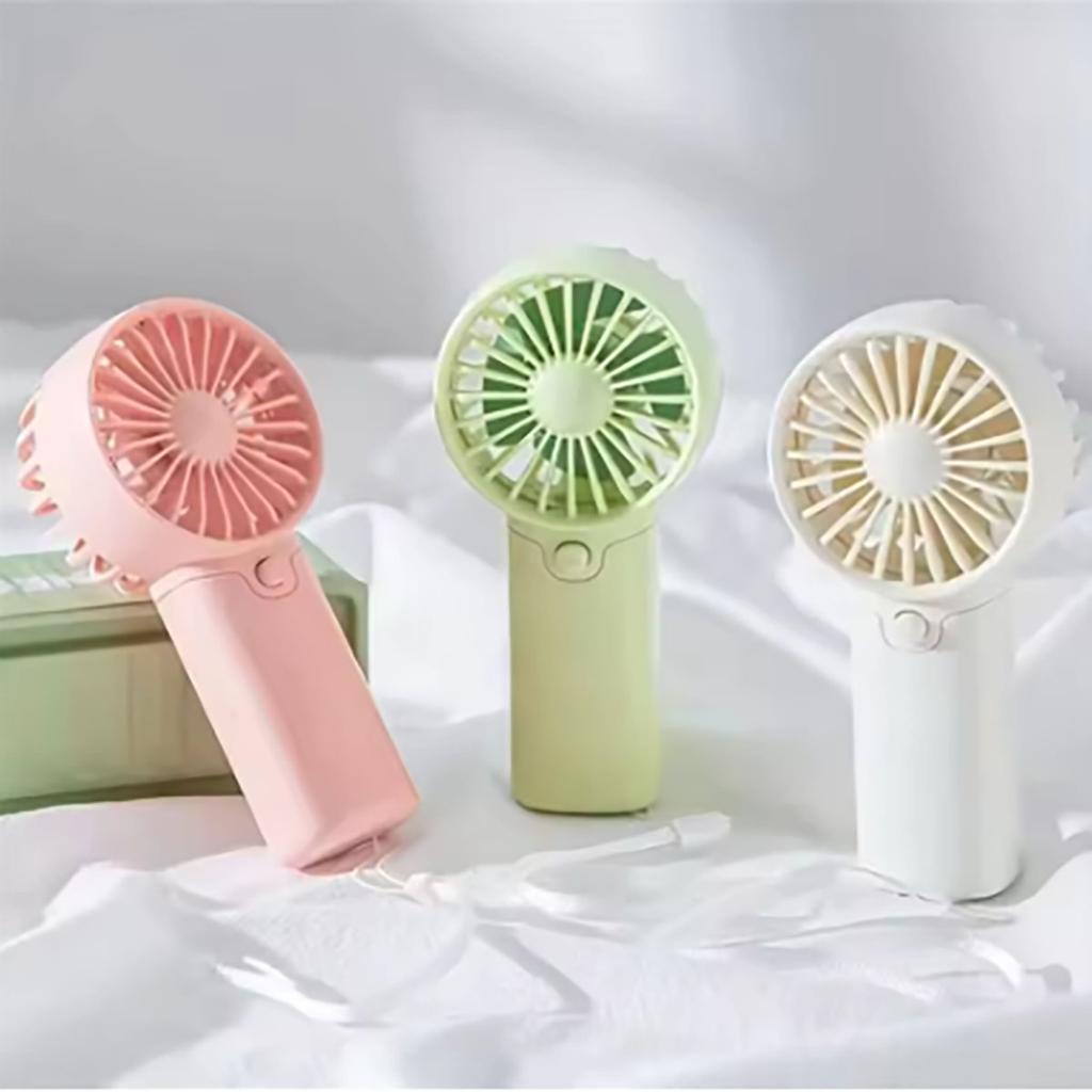 New Mini Fan Convenient Creative Small Fan Handheld Pocket Hand-held Fan Lightweight Adjustable Cute Small Fan Student Gift