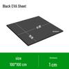High Elasticity EVA Foam Board for DIY Carving, Toy Models, and Props - Black & White