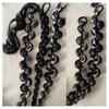 Braid Wig Smooth Realistic Natural Elastic Hair Rope Soft Hairs Styling Comfortable To Wear African Dirty Braid Long Ponytail Wig Girl Supply
