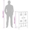 Industrial Style Wardrobe Anthracite 67 X 35 X 107 Cm Steel