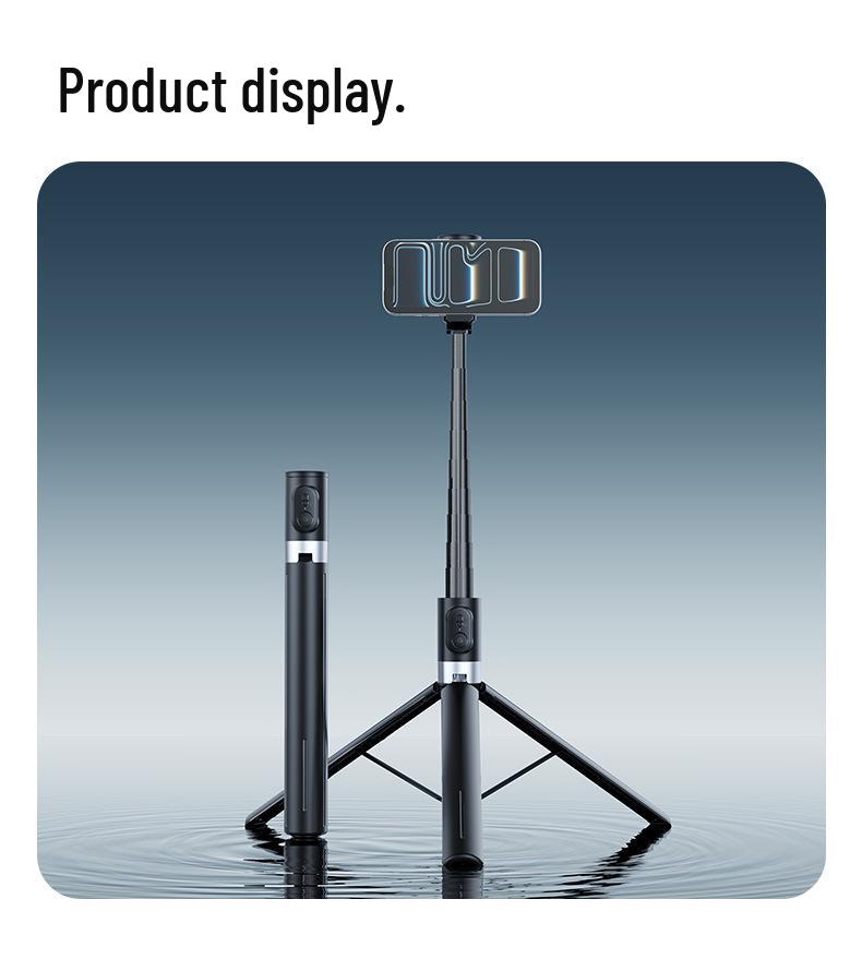 Mobile Phone Selfie Stick & Tripod Stand: Integrated, Portable, Handheld for Live Broadcast and Photography