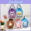 Cute Canvas Bag For Kids With Large Capacity And Kuromi Melody Pattern For Daily Use