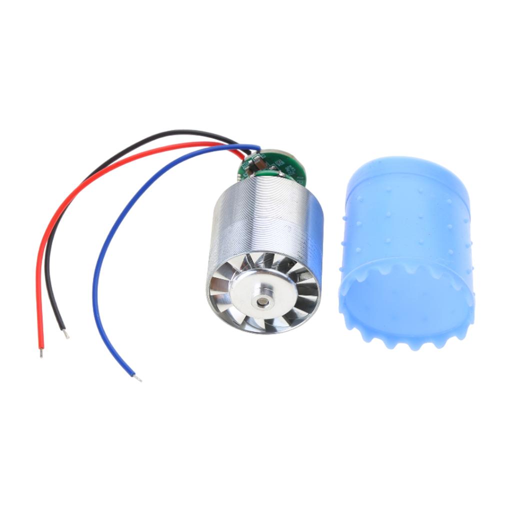 Efficient Motor Reliable Metal Motor 12V Brushless Motor 80 000 RPM Powerful Motor Simple Operation for No-Blade Fans