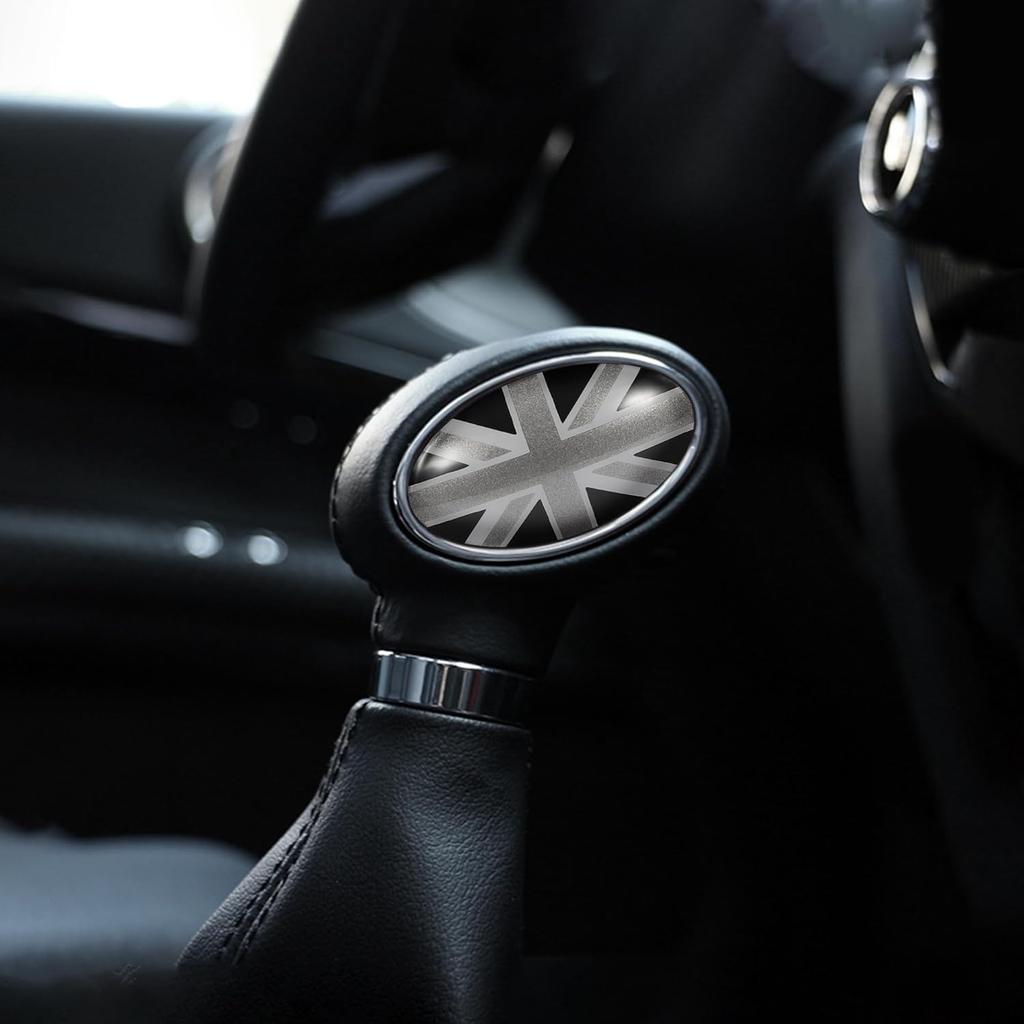 TOMALL Car Gear Shift Knob Cover Compatible with Mini Cooper/Cooper S Clubman F54 F56 Hardtop F55 Hardtop 4-Door Convertible F57 Auto Shift Gear