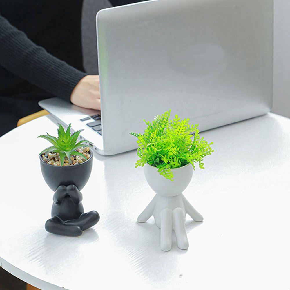 Ceramic Vase Succulent Plant Pot Table Decoration Plant Pot Flower Pot Home Decor Garden Supplies