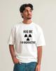 Hug Me I'm Radioactive T-Shirt, Funny Science Nerd Gag Radiation Therapy Tee