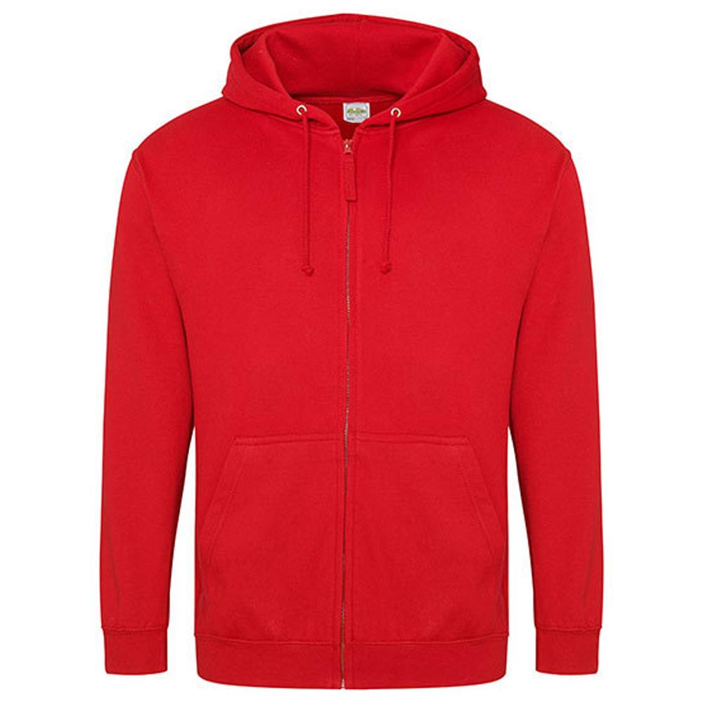 Awdis Unisex Adult Zipped Hoodie