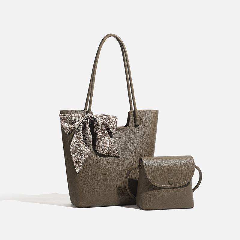 Hva Uen Large-capacity Bag Women's New Work Bag Niche Texture Tote Bag Versatile Shoulder