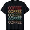 Vintage Coffee Lover Retro Drinking Coffee T-Shirt