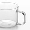 150mL High Borosilicate Heat-resistant Glass Cup Set of 2cups for Tea Juice Water