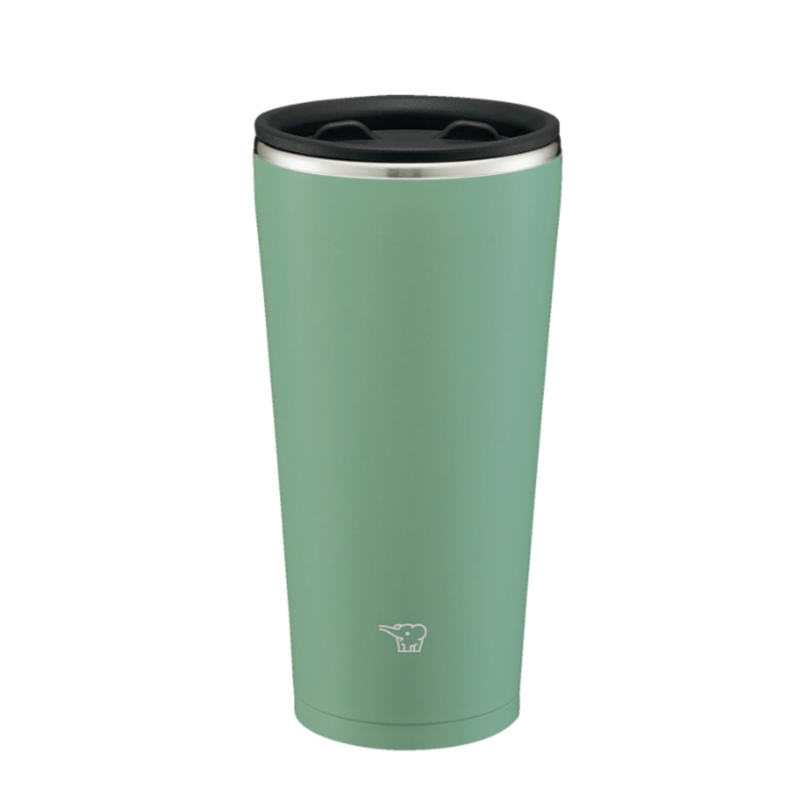 

Zojirushi Thermos with Twisting Stainless Perfect for Office Work or Home Insulates for Hot or Cold Ash Tumbler, 450ml, Lid, Steel, Use, Drinks,