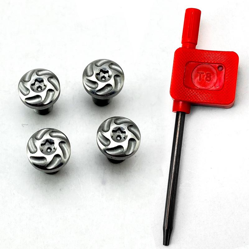 

Индивидуальные 4 шт. 1911 винты для рукояток из нержавеющей стали с ЧПУ T8 Torx ключи для 1911 модели рукояток аксессуары white, 1 set (4 screws + 1 tool)