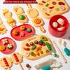 Food-Grade Playdough Kit: Kids' Handmade Modeling Clay & Molds