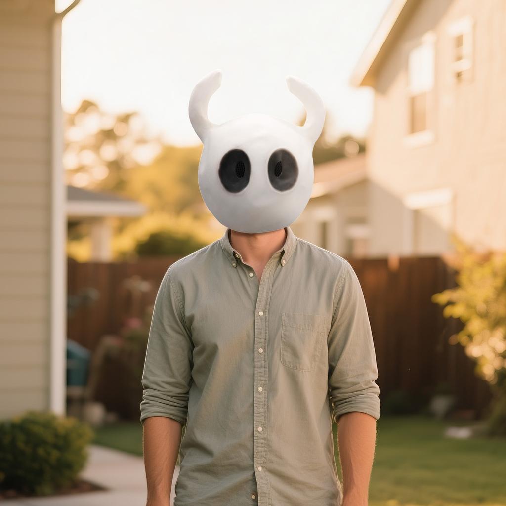 Halloweenská dekorativní pokrývka hlavy maska,Halloweenská pánská maska