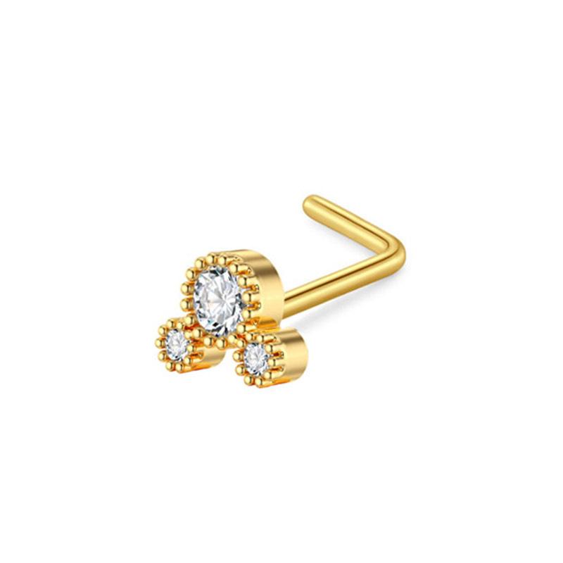 Push L Ring Beneweds Aaa Aaa Poilllar Nasal Nasal Ring Øredobber Stranging smykker