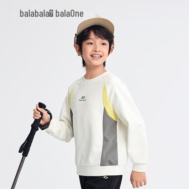 Balabala Kinder Sweatshirt-T-Shirt mit Buchstabenprint