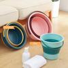 Silicone Collapsible Bucket for Car Wash and Fishing Multifunctional Basin Large Capacity Household Items 17L