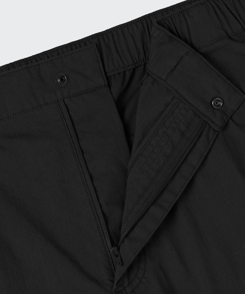 MUSINSA STANDARD [City Leisure] Cn Belted Multi-Pocket Cargo Bermuda Pants [Black]