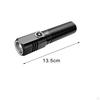 Compact LED Flashlight with 3 Lighting Modes - Portable Torch for Outdoor Activities
