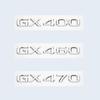 Suitable for Lexus number GX400 GX460 GX470 modified letter displacement label rear
