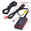 AV-zu-HDMI-kompatibler Konverter, RCA-zu-HDMI-kompatibler Audio-/Video-Konverter-Adapter, unterstützt 1080p NTSC/PAL für Set-Top-Boxen