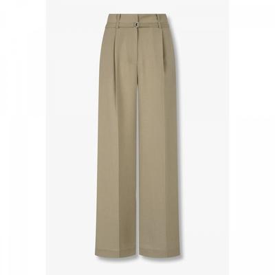 Belted Wide Pants One Tuck  7156230006 