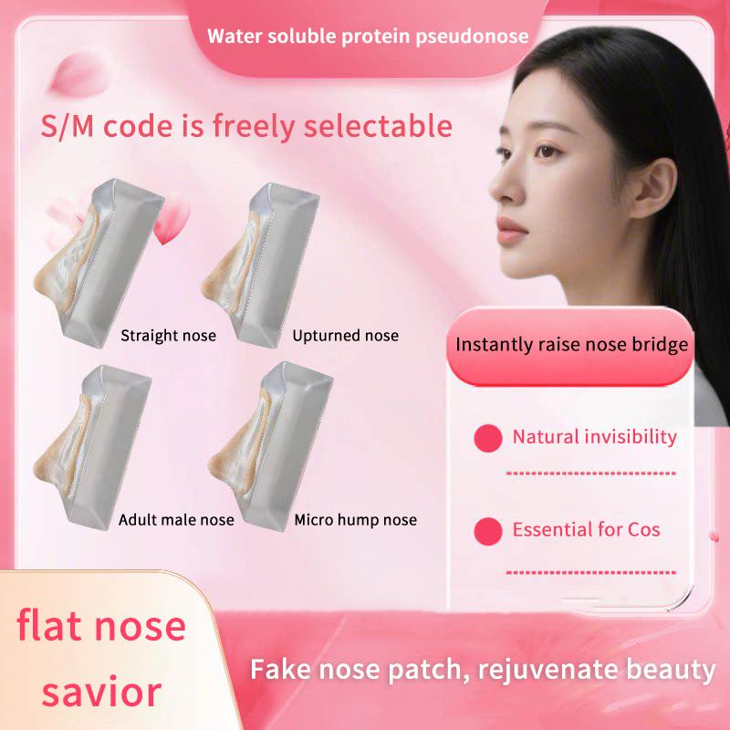 Soft Realistic Fake Nose 1 Set Professional Grade Silicone Prosthetic for Halloween Cosplay Film Shooting Makeup Props